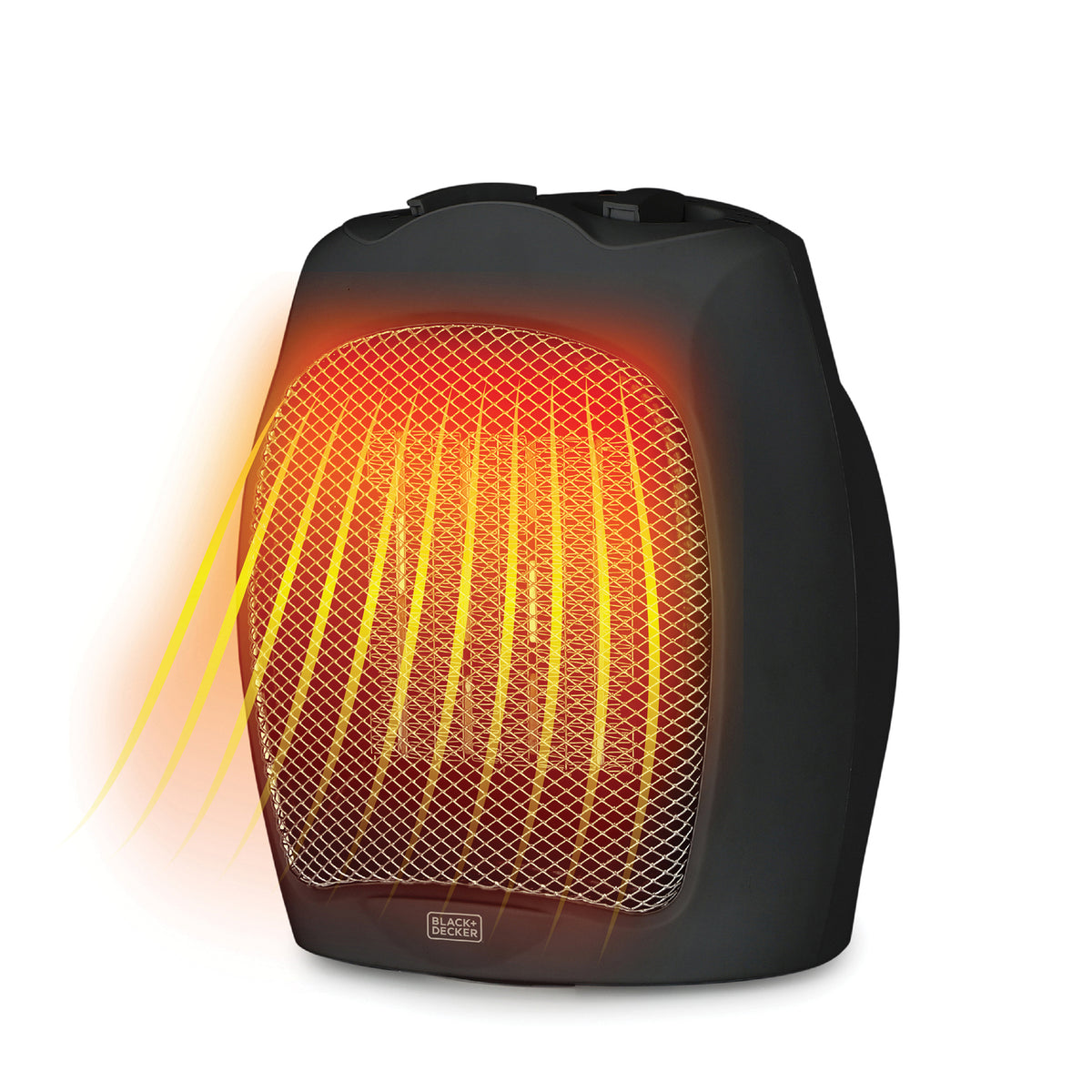 BLACK+DECKER 1,500-Watt-Max Desktop Ceramic Heater - 8
