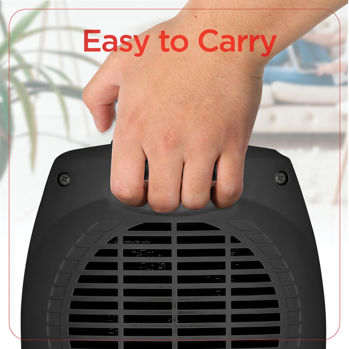 BLACK+DECKER 1,500-Watt-Max Desktop Ceramic Heater - 2