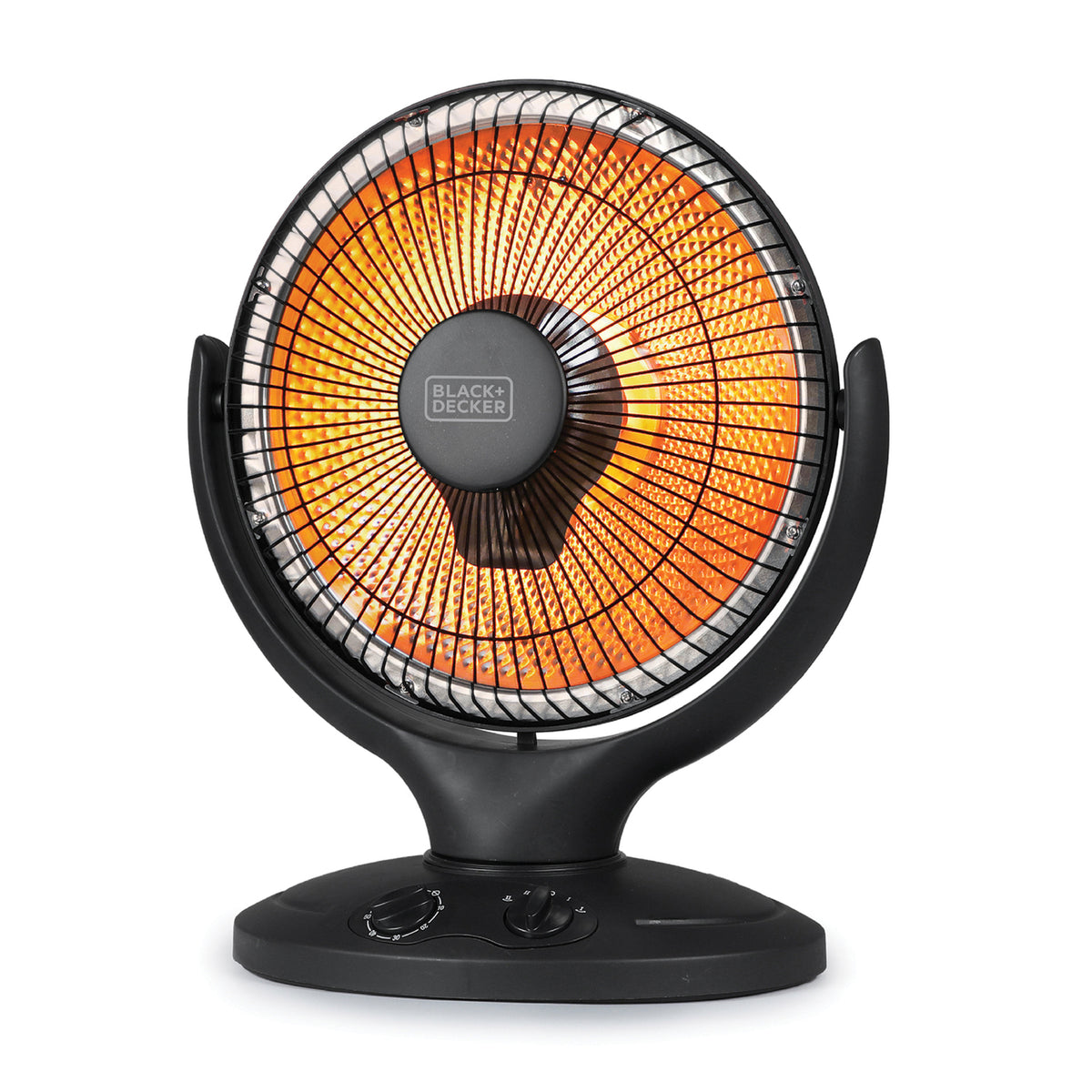 BLACK+DECKER 800-Watt-Max 14-In. Oscillating Radiant Dish Ceramic Heater - 6