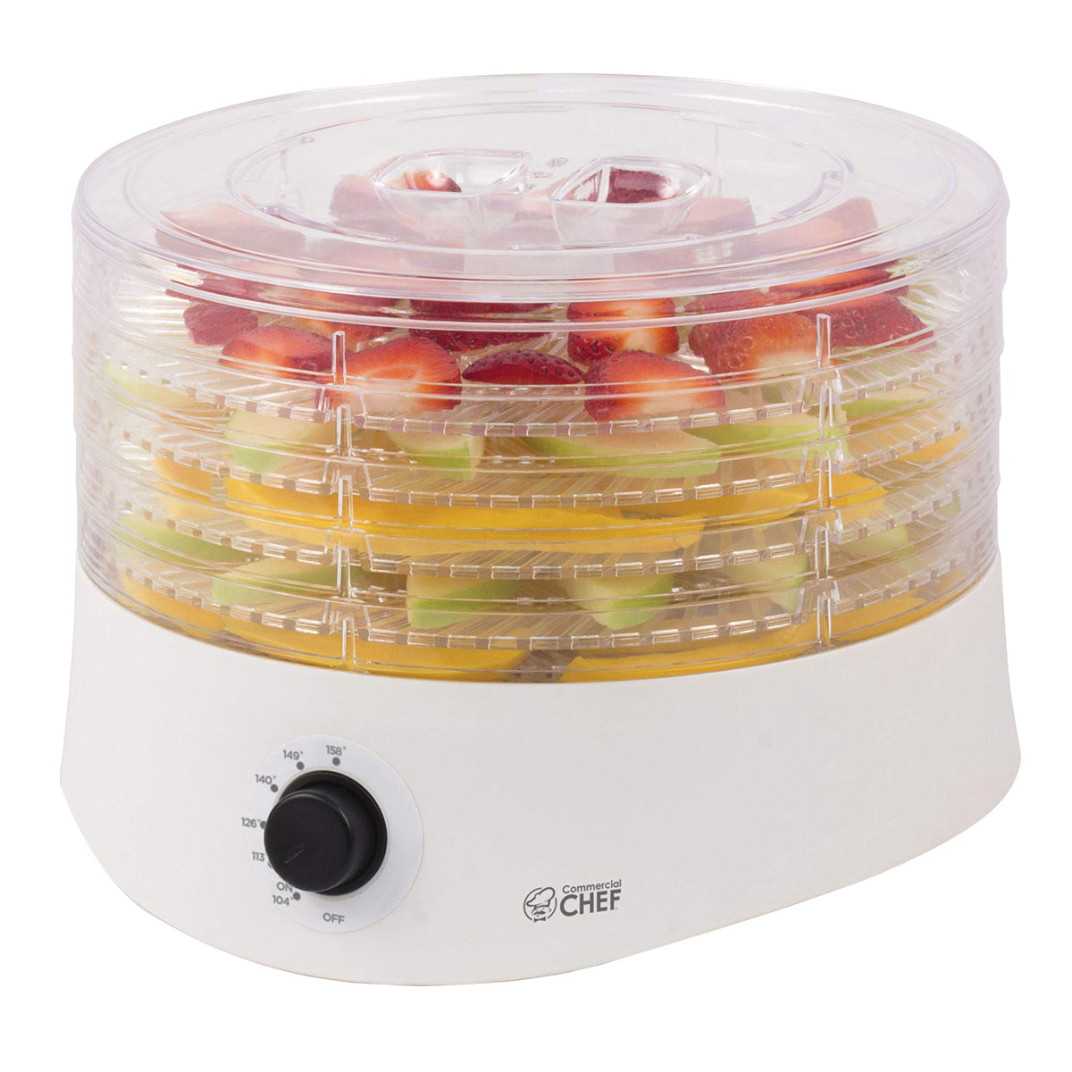 Commercial Chef 280-Watt 5-Tray Food Dehydrator
