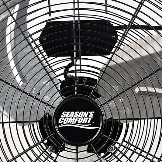 Seasons Comfort 20-In. 3-Speed High-Velocity Heavy-Duty Floor Fan