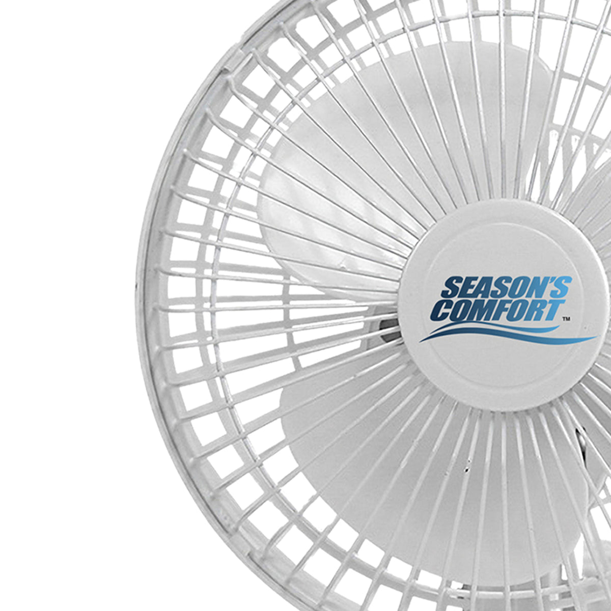 Seasons Comfort 6-In. 2-in-1 Tabletop and Clip-on Portable Fan - 5