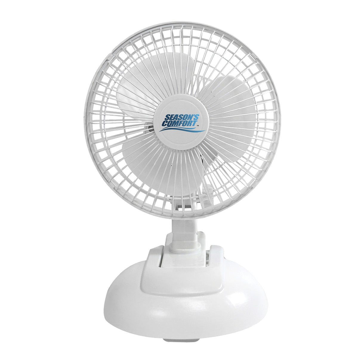 Seasons Comfort 6-In. 2-in-1 Tabletop and Clip-on Portable Fan - 2