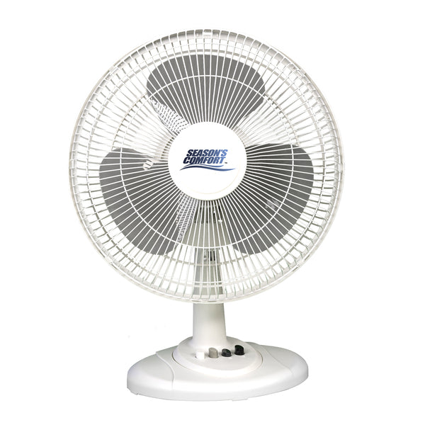 Seasons Comfort 12-In. 3-Speed Oscillating Table Fan - view 5