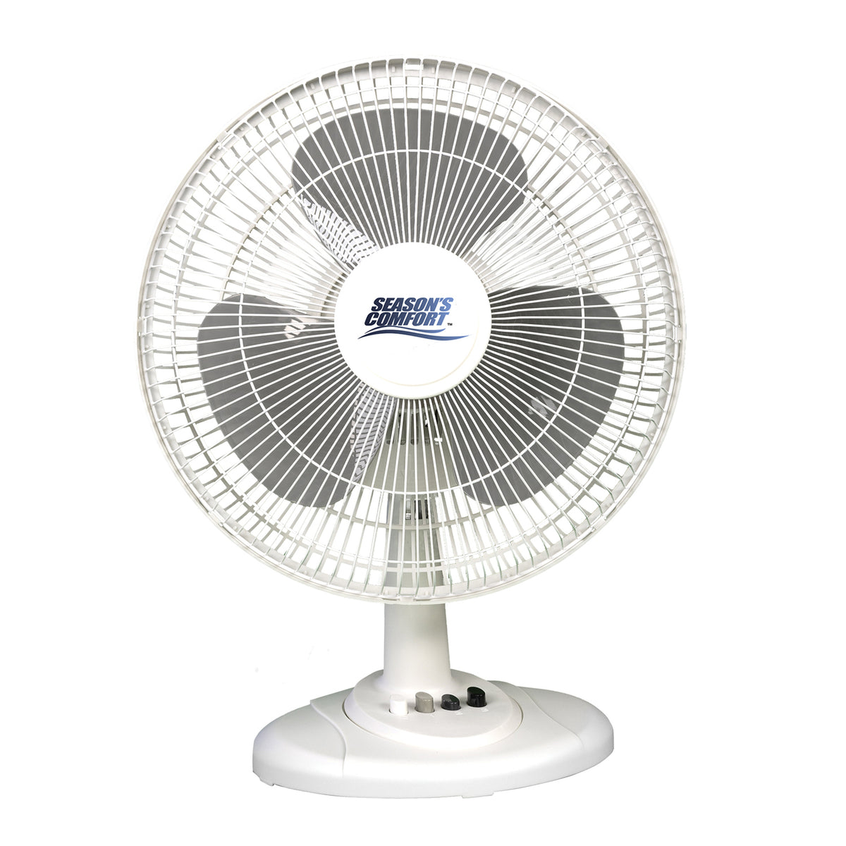 Seasons Comfort 12-In. 3-Speed Oscillating Table Fan - 2