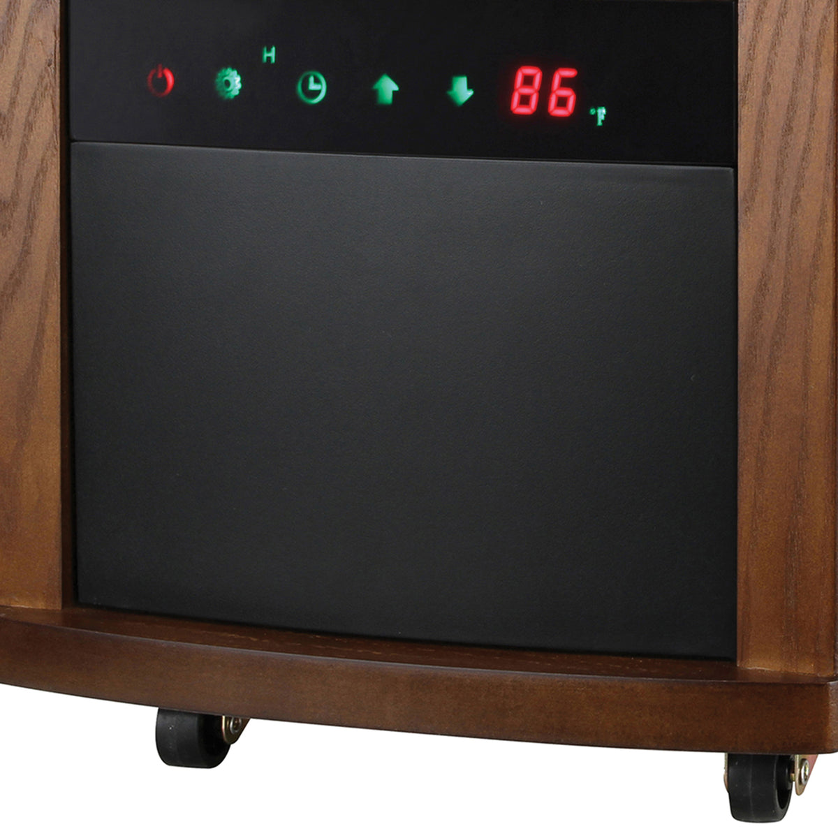 Comfort Glow Portable Electric Cabinet Forced-Air Infrared Quartz Space - 2