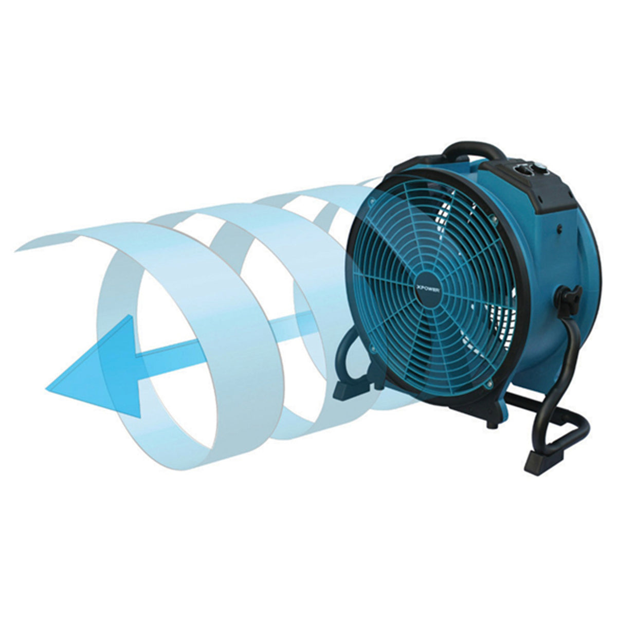 Xpower 3,600-CFM Variable-Speed Professional Sealed-Motor Axial Fan - 18